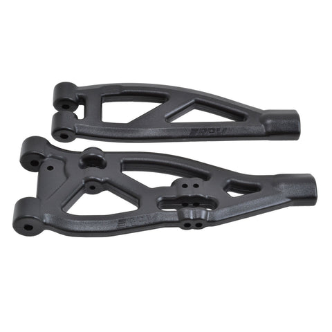 Front Upper and Lower A-Arm: ARRMA V4 & Older 6S BLX Trucks Black - RPM81482