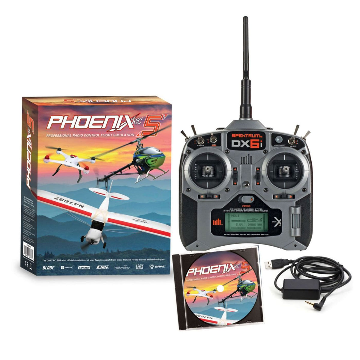 Phoenix R/C Pro Simulator V5.0 with DX6i