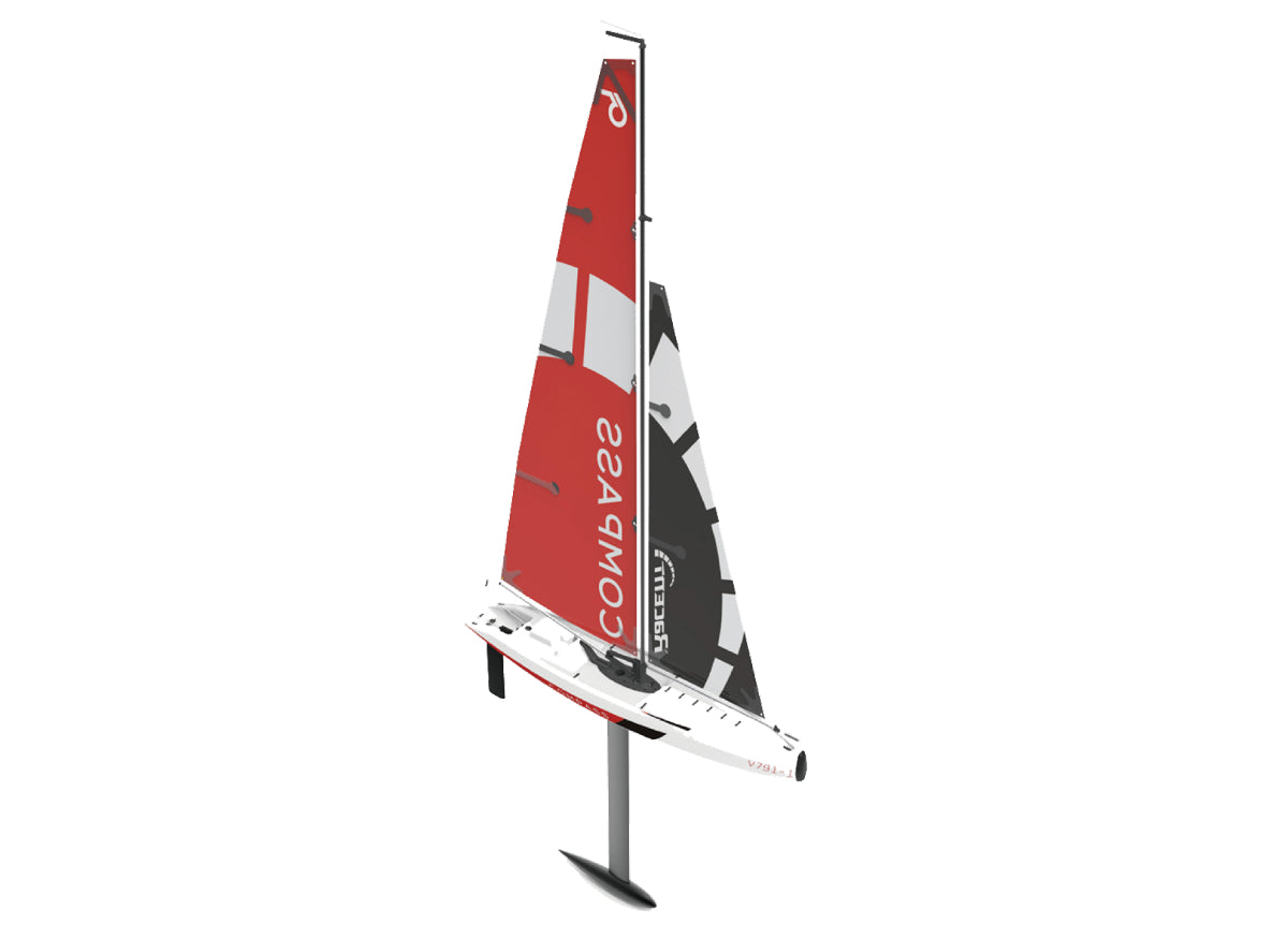 2.4G 650MM RC SAILBOAT - Remote Control Sailboat COMPASS - COMPASS