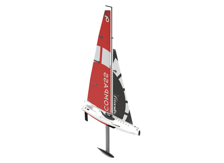 2.4G 650MM RC SAILBOAT - Remote Control Sailboat COMPASS - COMPASS