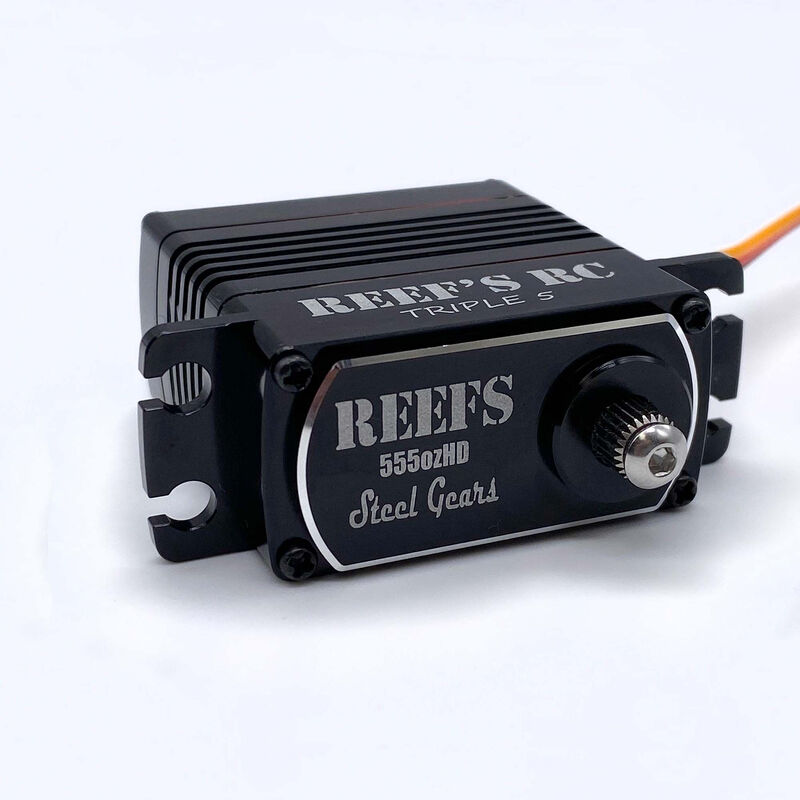 Triple5 V2 Standard Digital Metal Gear Waterproof Servo, Black - SEHREEFS03