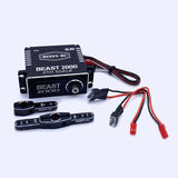 SEHREEFS103 RC Beast 2000 1/5 Scale Digital Metal Gear Waterproof Servo, Black