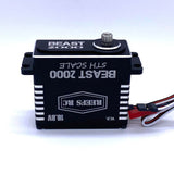 SEHREEFS103 RC Beast 2000 1/5 Scale Digital Metal Gear Waterproof Servo, Black