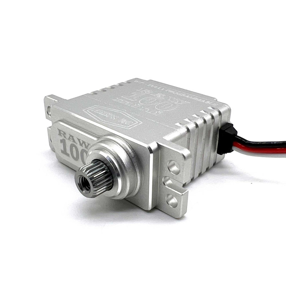 SEHREEFS134 RC RAW 100 Mini Digital Metal Gear Waterproof Programmable Servo, Silver