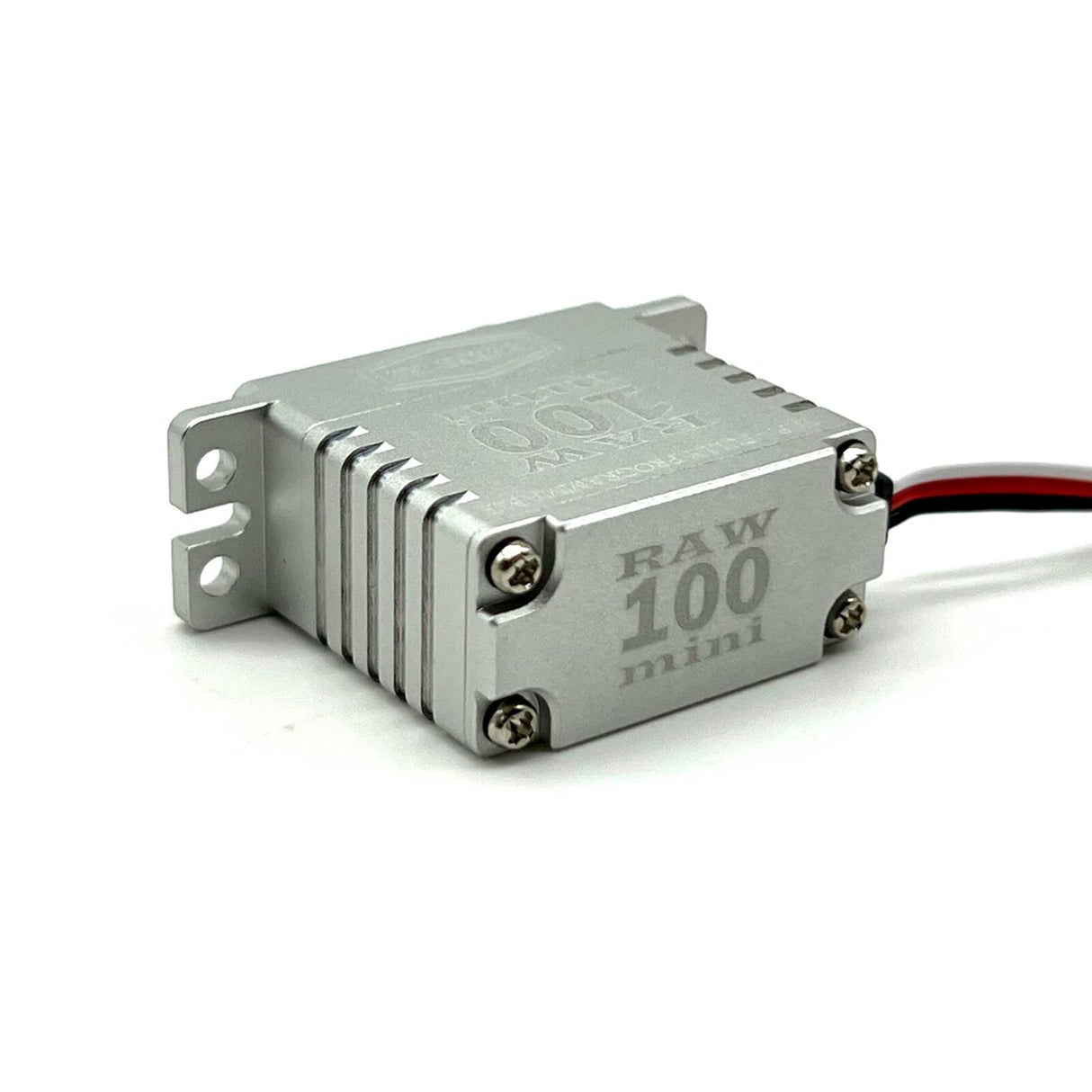 SEHREEFS134 RC RAW 100 Mini Digital Metal Gear Waterproof Programmable Servo, Silver