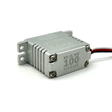 SEHREEFS134 RC RAW 100 Mini Digital Metal Gear Waterproof Programmable Servo, Silver