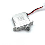 SEHREEFS134 RC RAW 100 Mini Digital Metal Gear Waterproof Programmable Servo, Silver