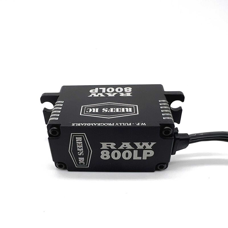 RAW 800 Standard Digital Metal Gear Waterproof Programmable Servo, Black - SEHREEFS146