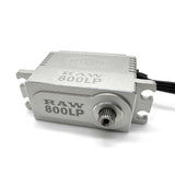SEHREEFS147 RC RAW 800LP Low Profile Digital Metal Gear Waterproof Programmable Servo, Silver