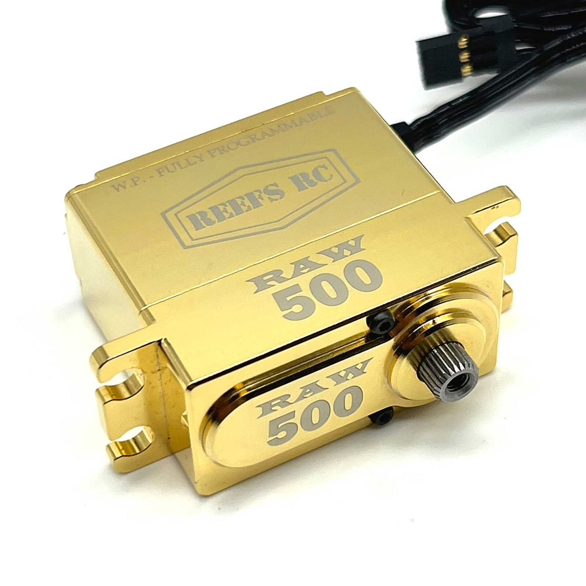 SEHREEFS159 RC RAW 500 Brass Edition Servo Programable