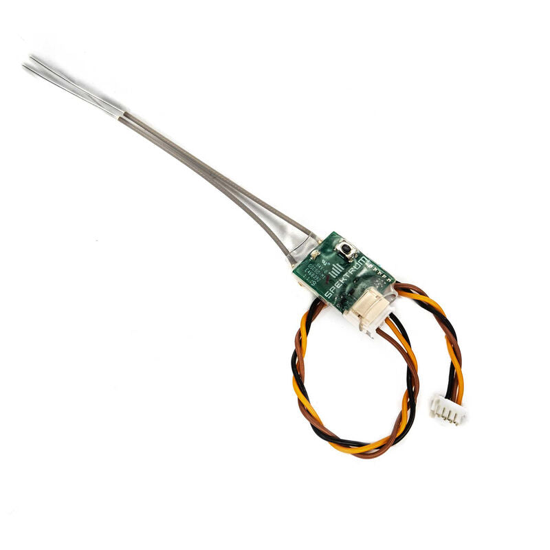 Spektrum SRXL2 DSMX Receiver with Connector Installed