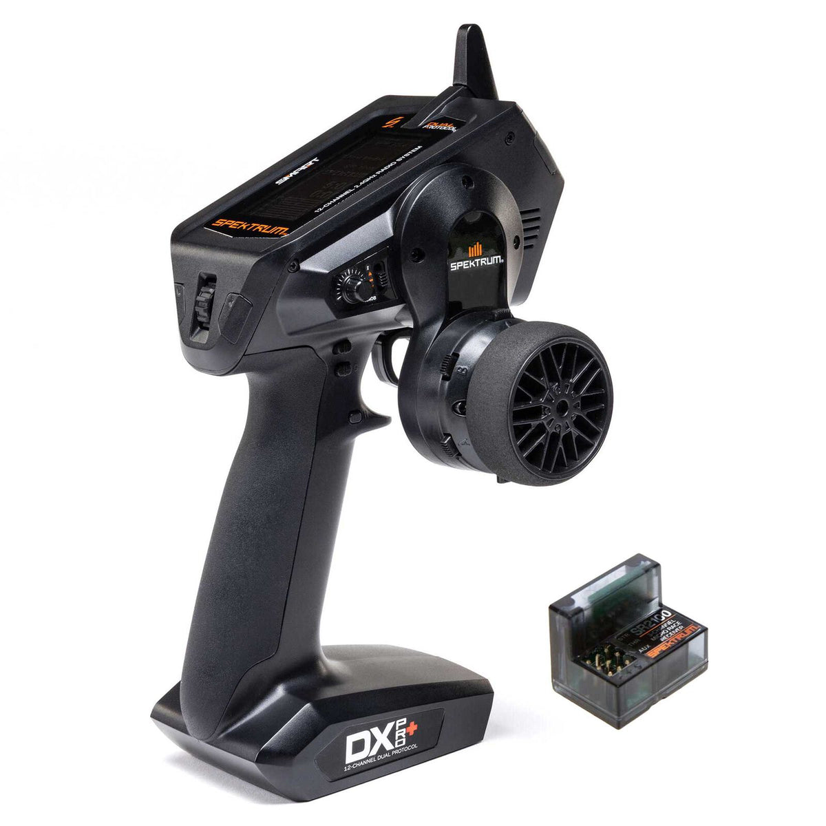 SPM5035 DX Pro+ 12-Channel DSMR+ Transmitter with SR2100 Receiver