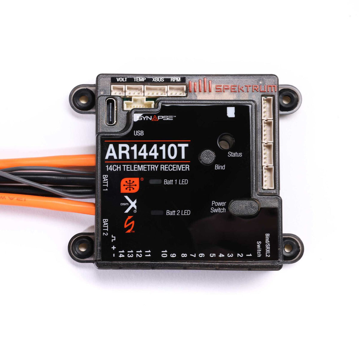 SPMAR14410T14 -Channel PowerSafe Telemetry Receiver