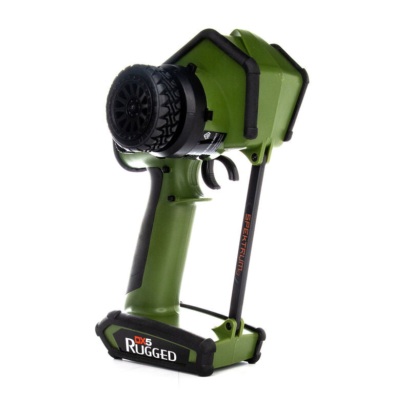 DX5 Rugged 5-Channel DSMR Transmitter Only, Green - SPMR5200G
