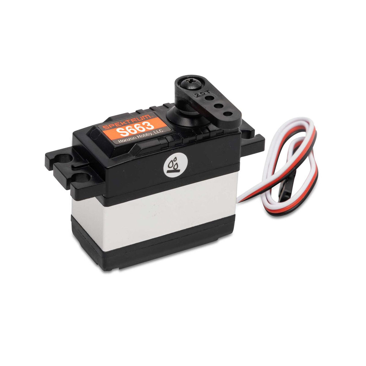 SPMS663 Standard Waterproof Plastic Gear Servo, 25T