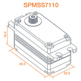 SPMSS7110 Low Profile Servo Winch: 1/10 Rock Crawlers