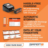 Spektrum 7.4V 5000mAh 2S 100C Smart G2 Hardcase LiPo Battery: IC5