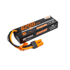 Spektrum 7.4V 6200mAh 2S 120C Smart G2 Pro Basher LiPo Battery: IC5 - SPMXB2S62