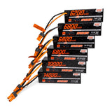 Spektrum 14.8V 10000mAh 4S 120C Smart G2 Pro Basher LiPo Battery: IC5