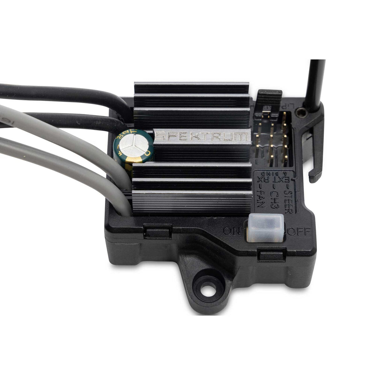 SPMXSE2125RX Accessories SLT 25 Amp Brush 2-in-1 ESC / Receiver Combo, 1/10 2WD
