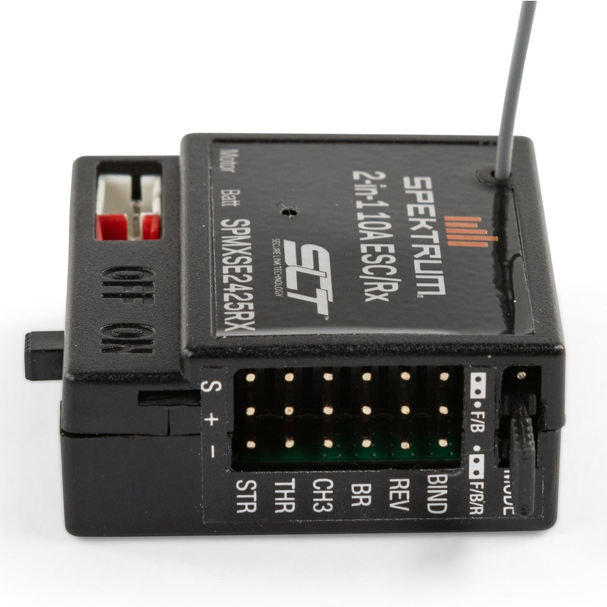 SPMXSE2425RX Accessories 10 Amp Brushed 2-in-1 ESC / SLT Receiver Combo