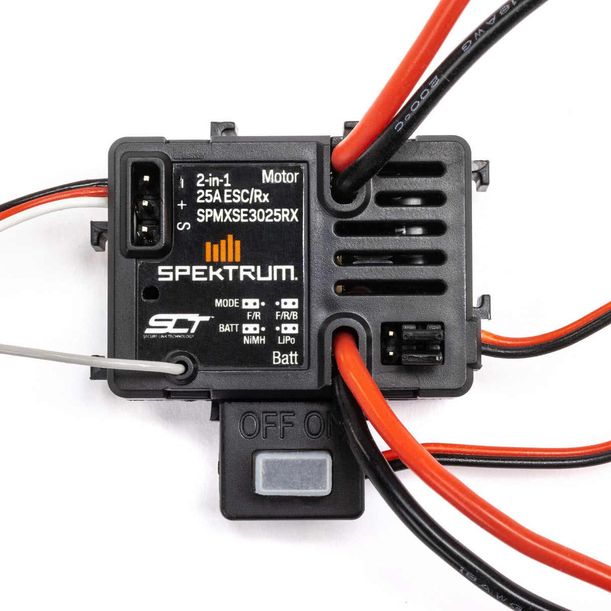 SPMXSE3025RX Accessories SLT 25A 2-in-1 ESC / Receiver Combo, IC2: 1/16 & 1/18