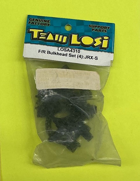 LOSA4310 F/R Bulkhead Set (4):JRX-S - LOSA4310