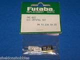 FUTABA D/C CRYSTAL SET (FM 72.230) CHANNEL 22 #FMC-822