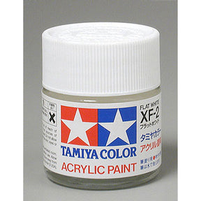 Tamiya Acrylic XF2 Flat, White - TAM81302