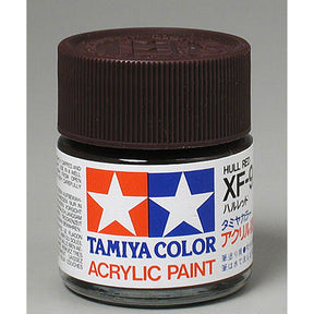 Tamiya Acrylic XF9 Flat, Hull Red - TAM81309