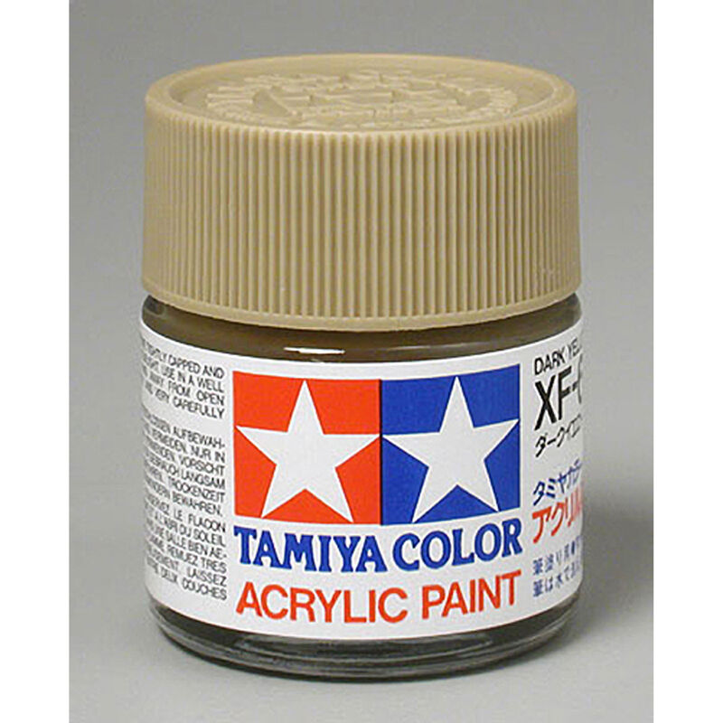 Acrylic XF60 Flat Dark Yellow - TAM81360