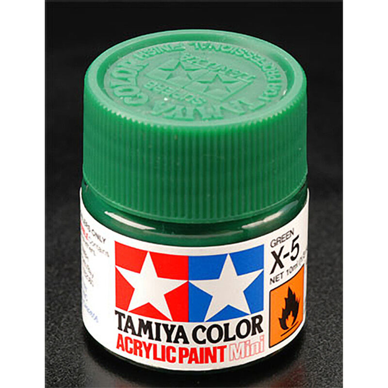 Acrylic Mini X5  Green - TAM81505