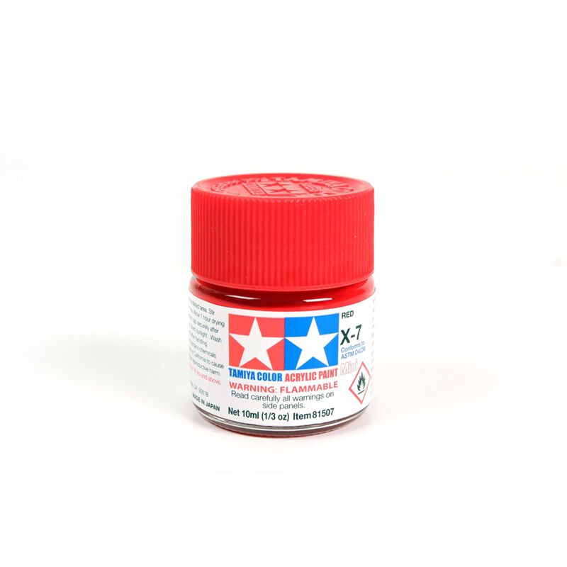 Acrylic Mini X7, Red