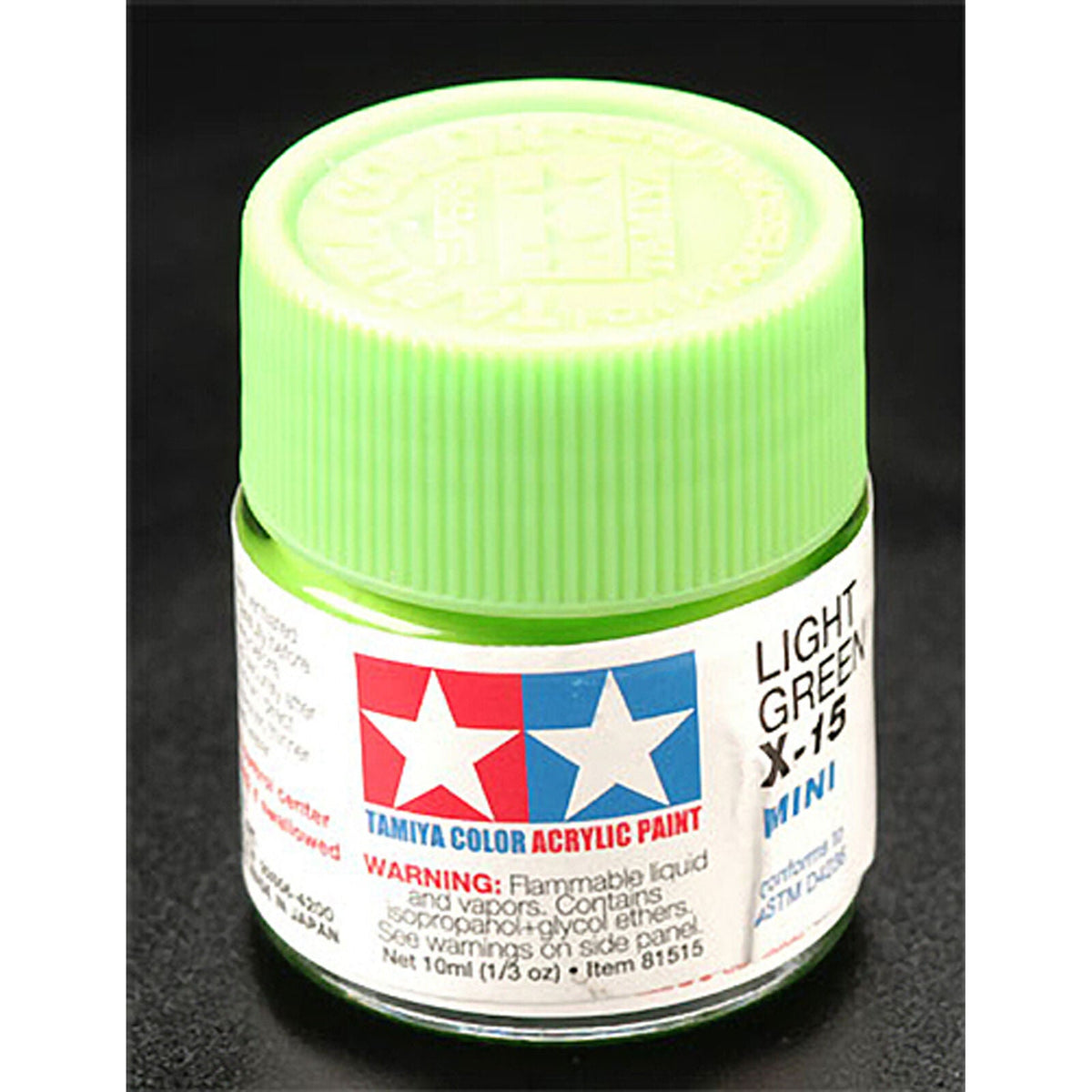 Acrylic Mini X15, Light Green - TAM81515