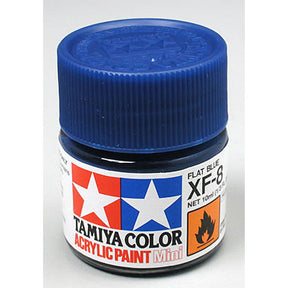 Acrylic Mini XF8, Flat Blue