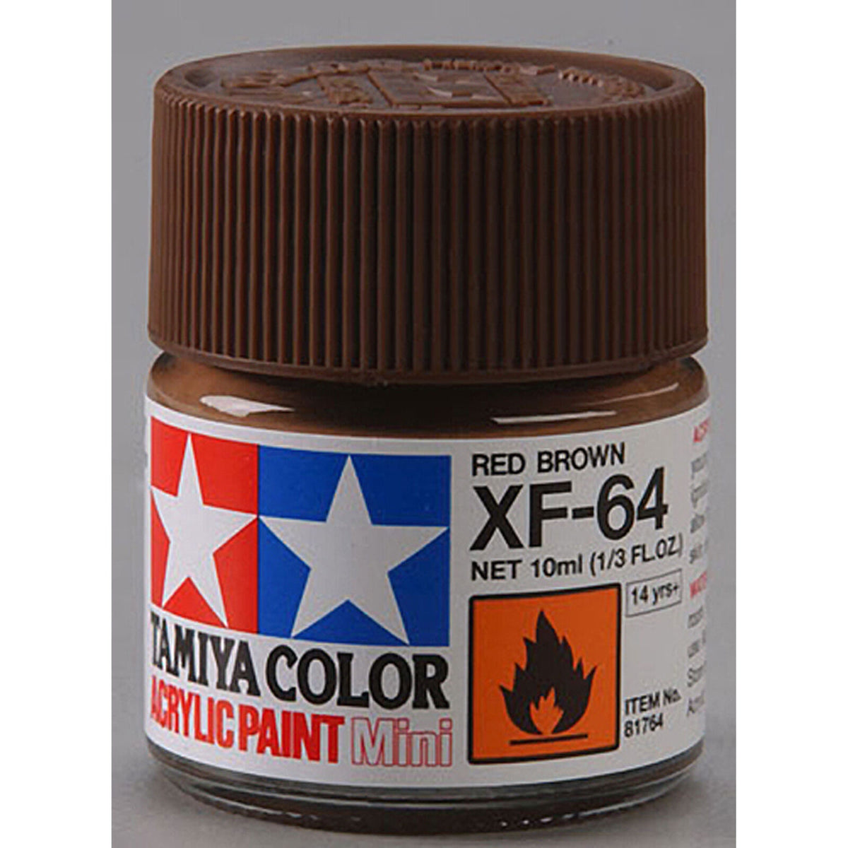 Acrylic Mini XF64, Red Brown - TAM81764