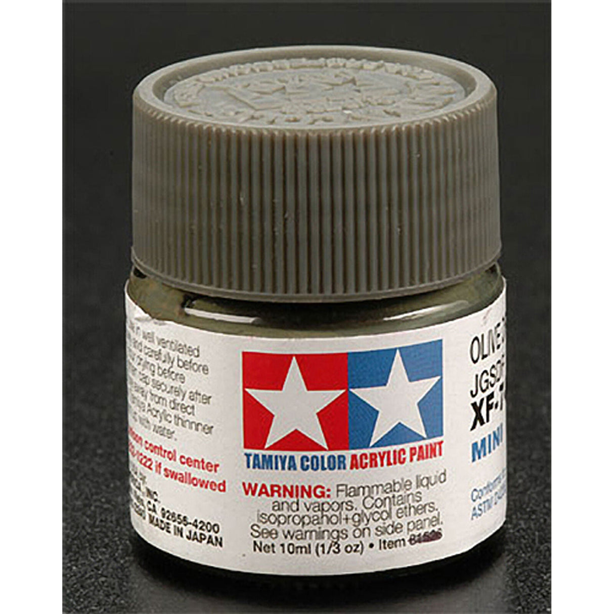 Acrylic Mini XF74, Olive Drab 10ml - TAM81774