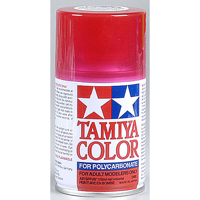 Polycarbonate PS-37 Translucent Red, Spray 100 ml