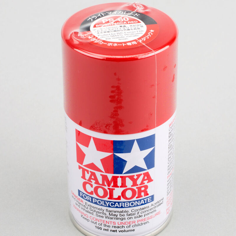 Polycarbonate PS-60 Bright Mica Red, Spray 100 ml