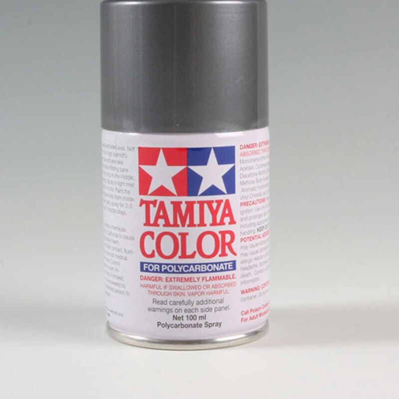 Polycarbonate PS-63 Bright Gun Metal Spray 100 ml - TAM86063