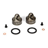 Bleeder Shock Caps Alum (2): 22/22T/22-4 (TLR5065)