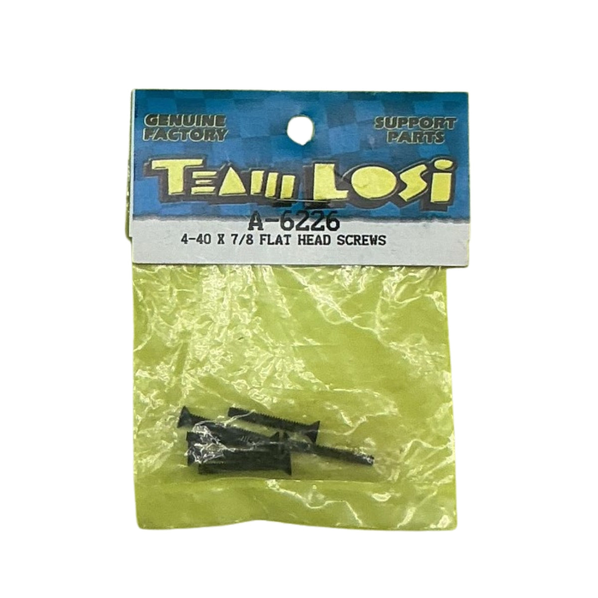 LOSA6226 4-40 X 7/8 FLAT HEAD SCREWS
