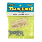 LOSA5045 Shock Piston #57,Black