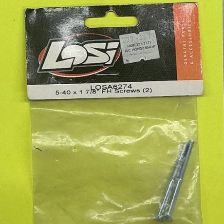 LOSA6274 5-40 x 17/8" FH Screws (2) - LOSA6274