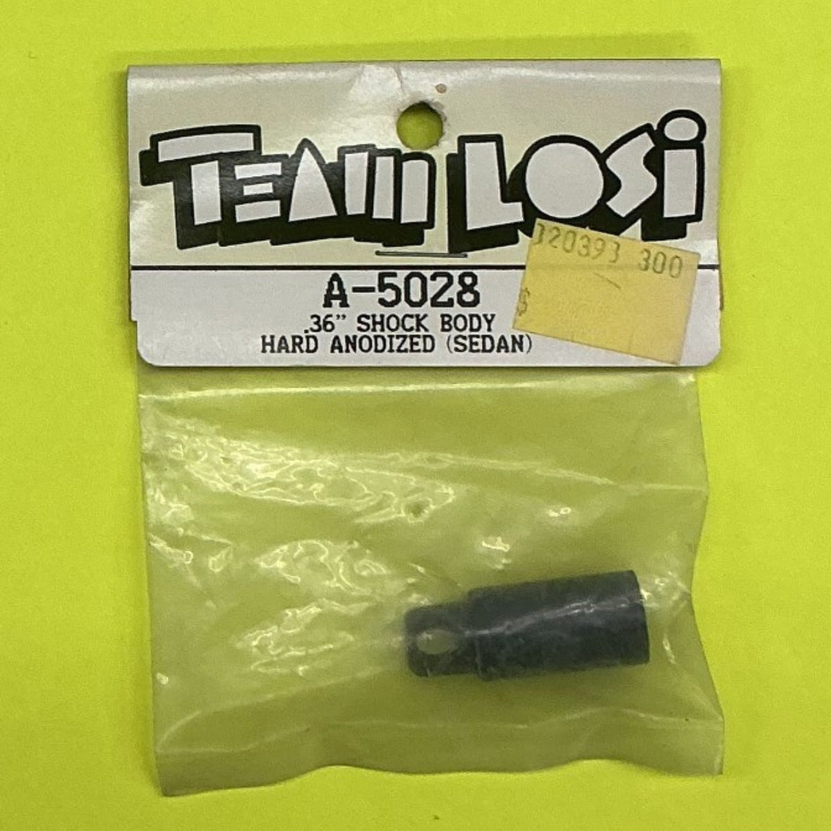 LOSA5028 36" SHOCK BODY HARD ANODIZED (SEDAN)