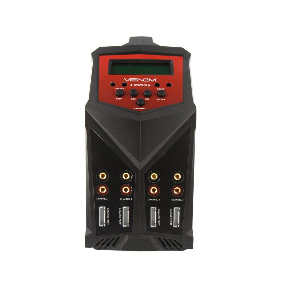 Pro Quad 100W 7A 4-Port AC/DC Battery Charger