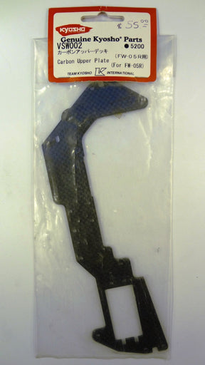CARBON UPPER PLATE (FOR FW-05R) - VSW002