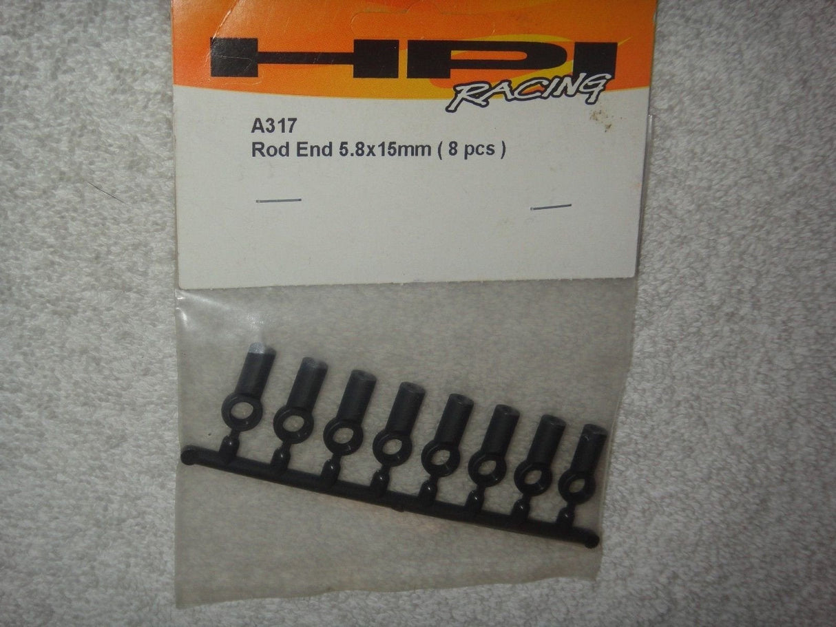 HPI RACING - A317 - ROD END 5.8x15mm (8 PCS)