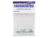 Team Associated M4 Serrated Wheel Nuts (10) - ASC91826