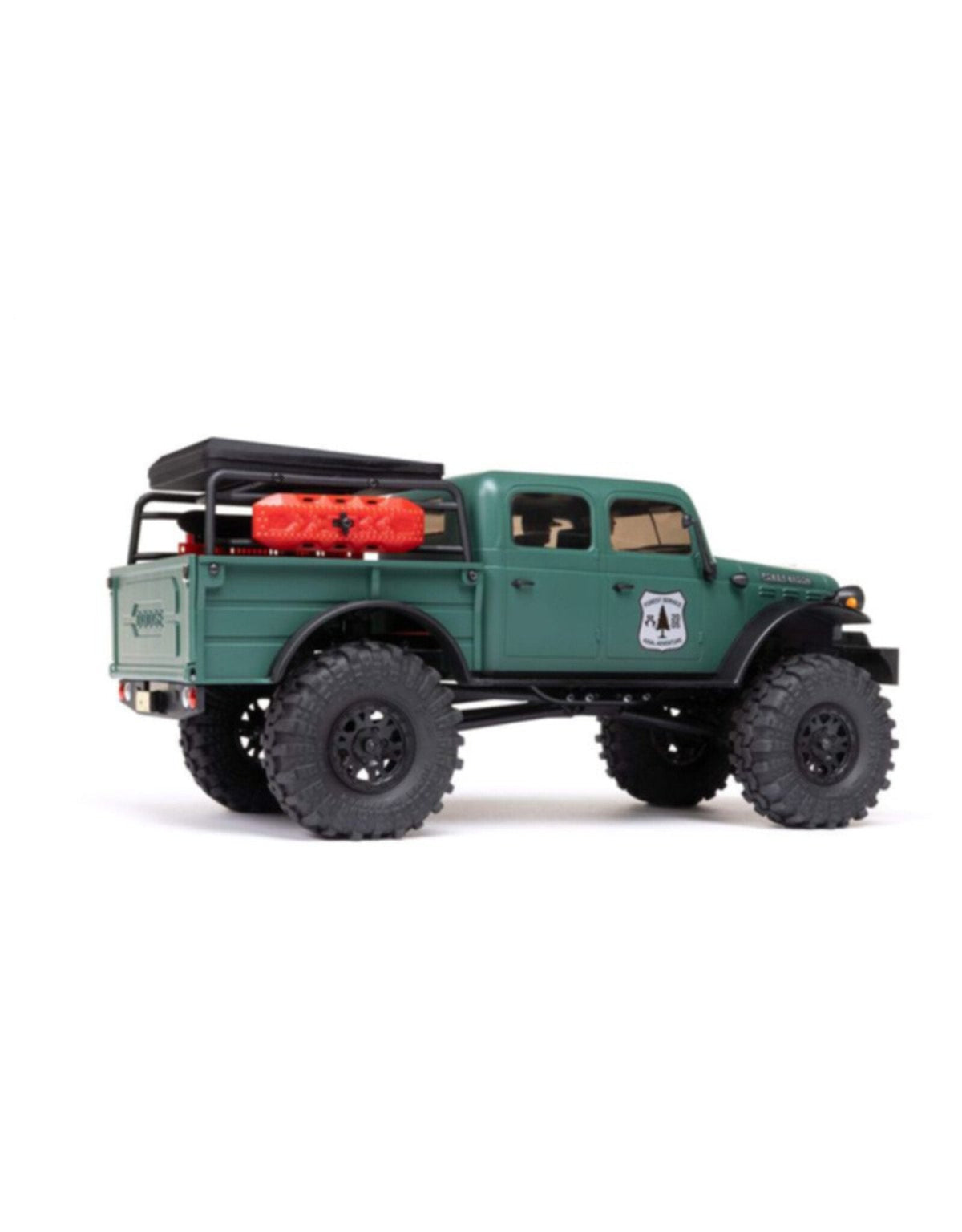 SCX24 40's 4 Door Dodge Power Wagon, Green: 1/24 4WD-RTR - AXI00007T2